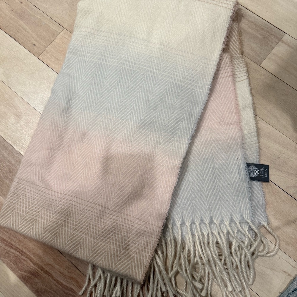 Vince Camuto fringe oversized scarf